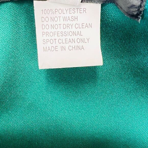 Mac Duggal Long Sleeve Plunge Neck Cocktail Midi Dress SZ16 - Picture 8 of 9